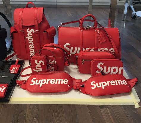 supreme and lv collaboration|louis vuitton supreme collection.